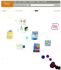 Etsy Color Browser